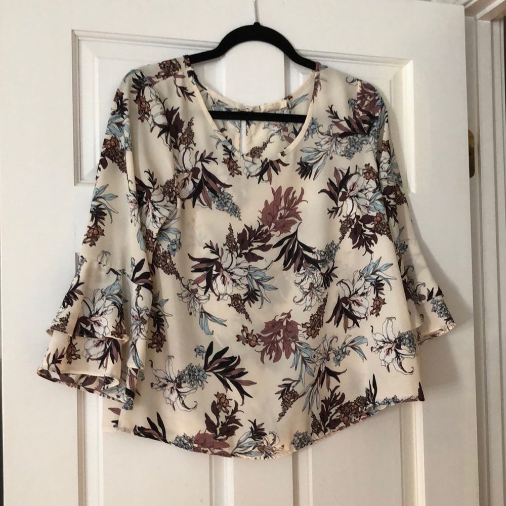 Sienna sky blouse